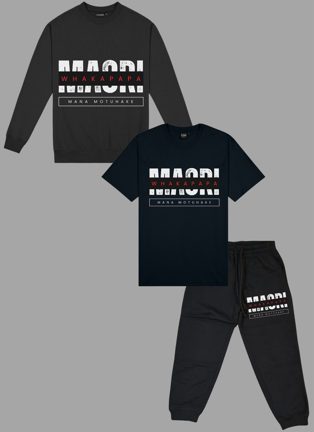 TEE,CREW,PANTS TRACKSUIT (ADULTS)