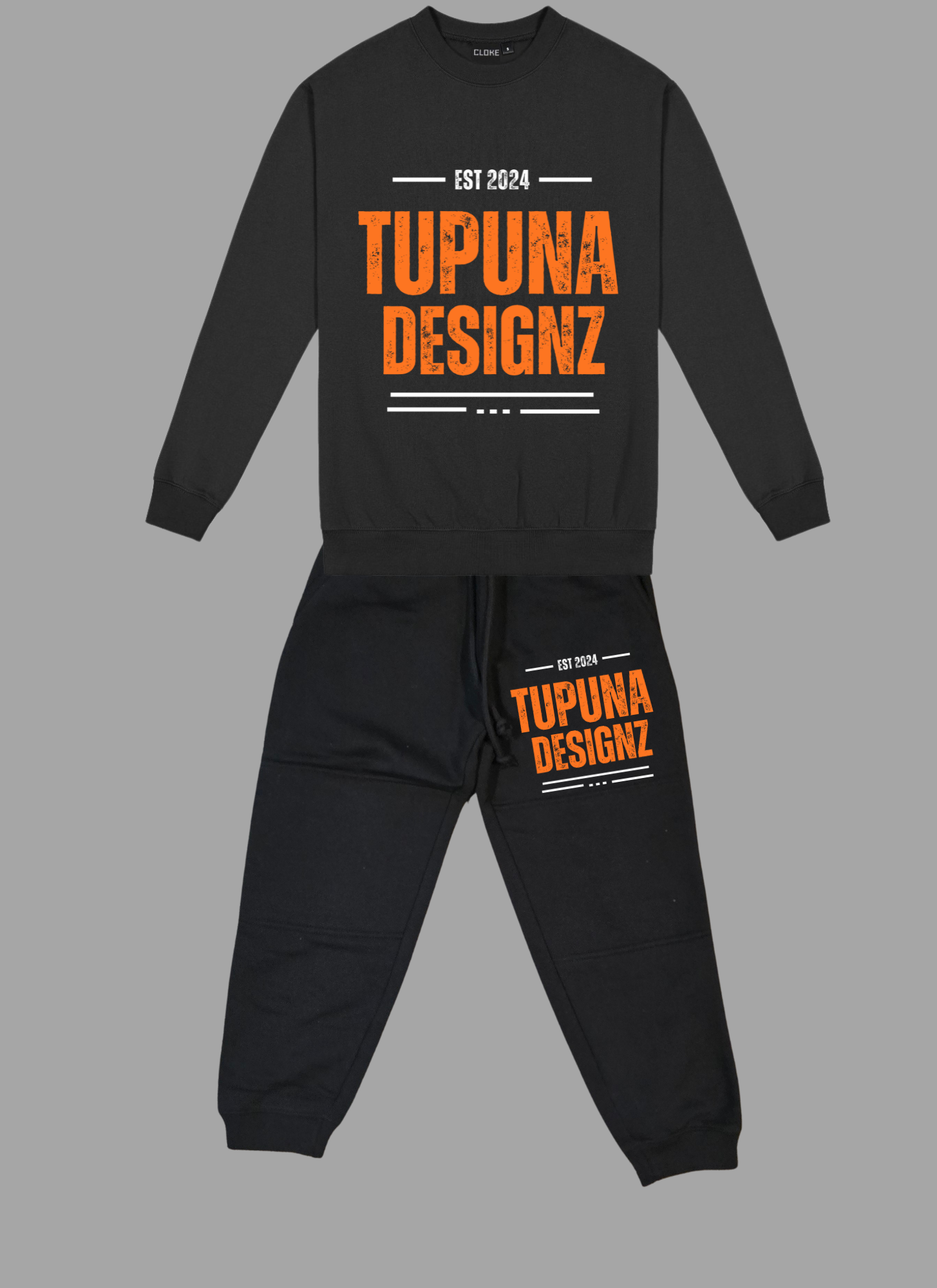 CREW NECK & PANTS TRACKSUIT (ADULTS)