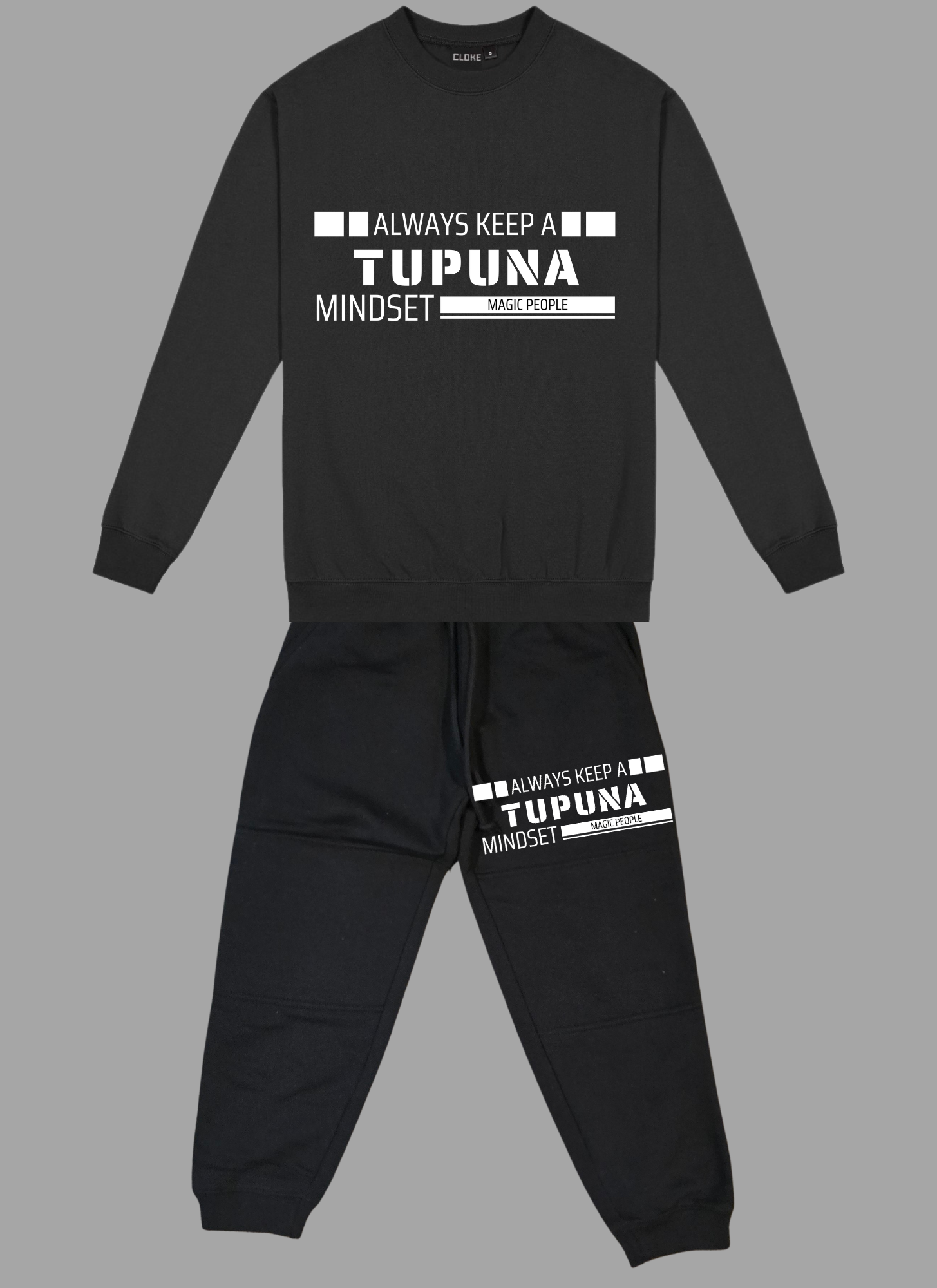 CREWNECK & PANTS TRACKSUIT( KIDS)