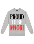 PROUD TO BE MAORI CREW NECK