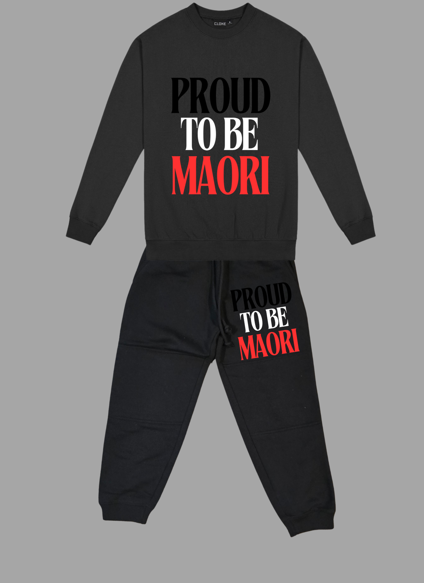 CREW NECK & PANTS TRACKSUIT (ADULTS)