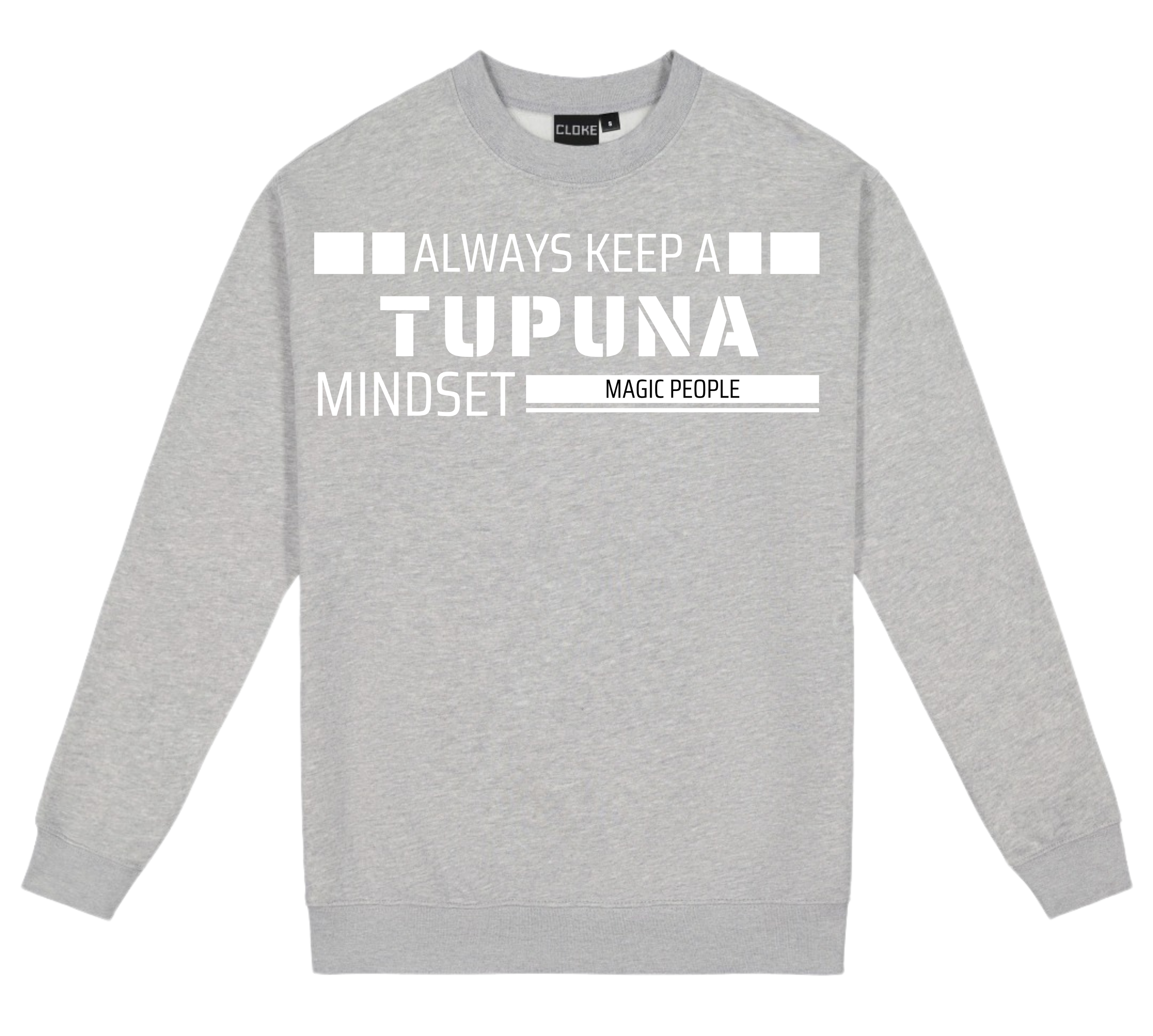 TUPUNA MINDSET CREW NECK
