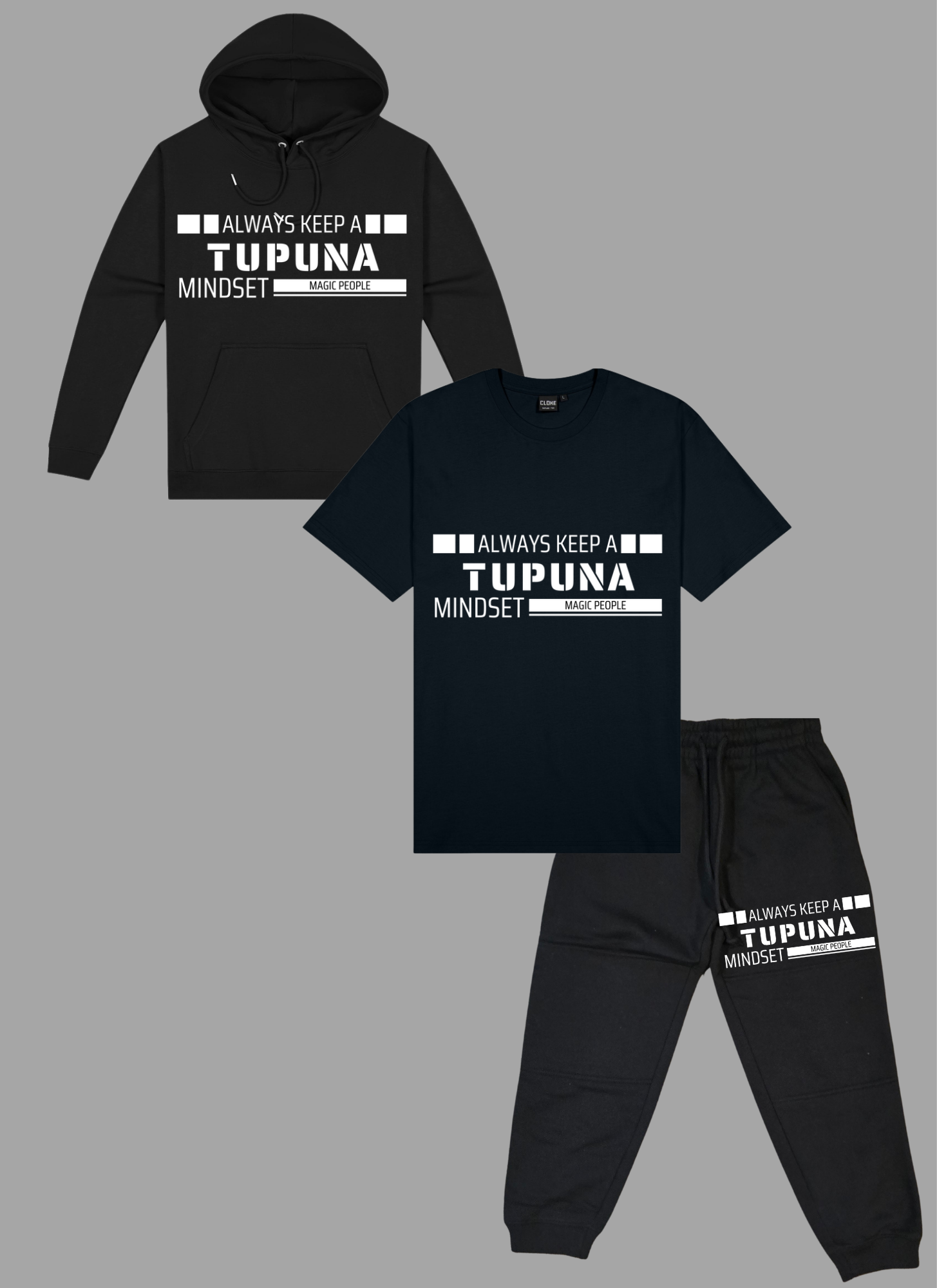 TEE,HOODIE,PANTS (TAMARIKI)